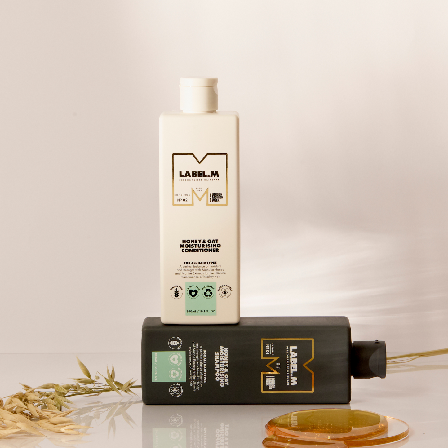 Honey & Oat Moisturising Shampoo 300ml